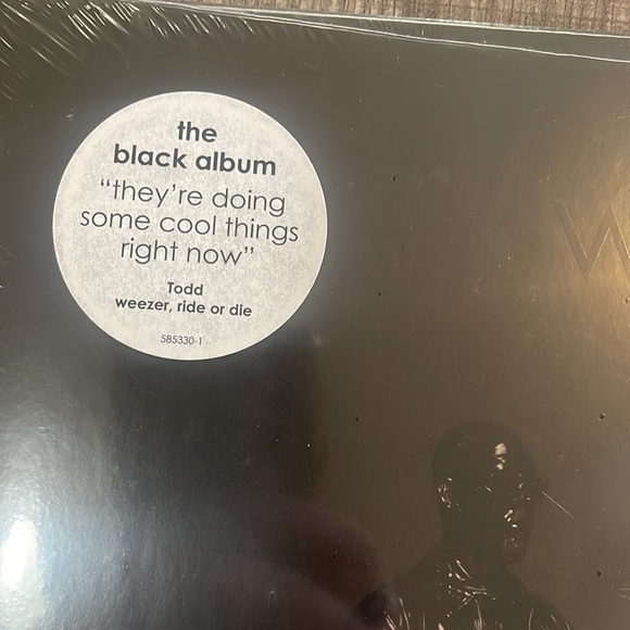 Weezer The Black Album Vinyl NEW Sealed - Picture 2 of 3